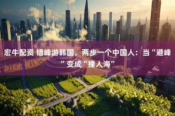 宏牛配资 错峰游韩国，两步一个中国人：当“避峰”变成“撞人海”